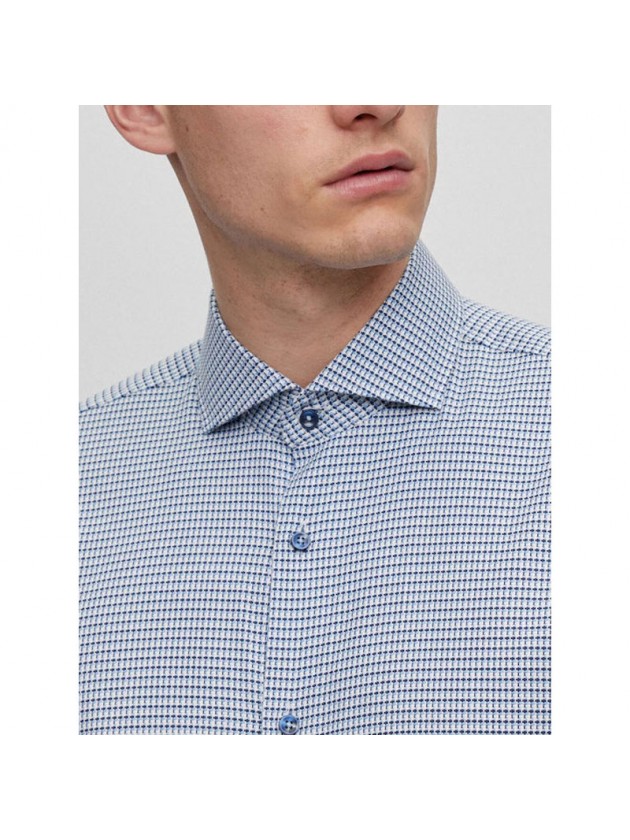 BOSS ΠΟΥΚΑΜΙΣΟ ΣΧΕΔΙΑΣΤΟ ΜΠΛΕ