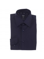 BOSS ΠΟΥΚΑΜΙΣΟ ΜΠΛΕ SLIM FIT