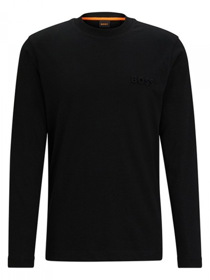 BOSS ΜΠΛΟΥΖΑ ΜΟΝΟΧΡΩΜΗ ΜΑΥΡΗ