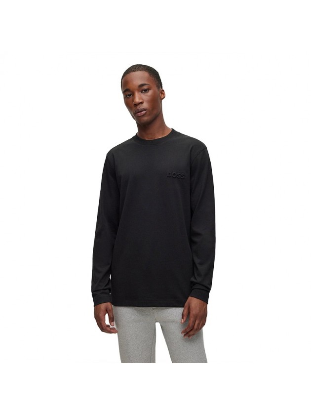 BOSS ΜΠΛΟΥΖΑ ΜΟΝΟΧΡΩΜΗ ΜΑΥΡΗ