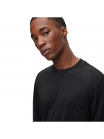 BOSS ΜΠΛΟΥΖΑ ΜΟΝΟΧΡΩΜΗ ΜΑΥΡΗ