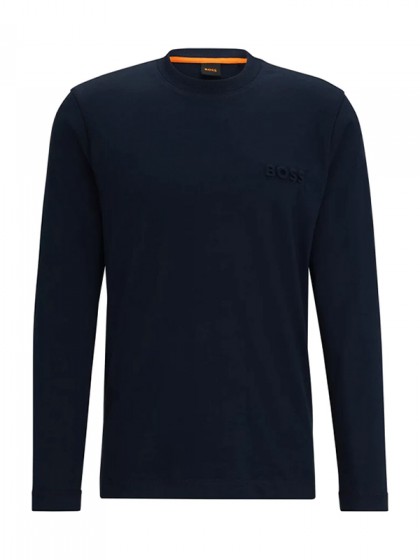 BOSS ΜΠΛΟΥΖΑ ΜΟΝΟΧΡΩΜΗ ΜΠΛΕ