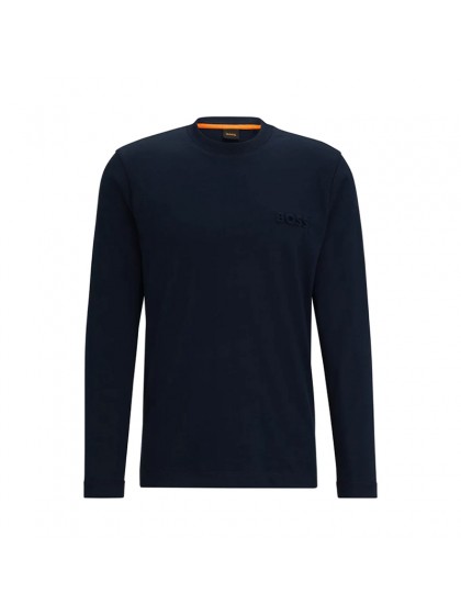 BOSS ΜΠΛΟΥΖΑ ΜΟΝΟΧΡΩΜΗ ΜΠΛΕ