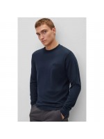 BOSS ΜΠΛΟΥΖΑ ΜΟΝΟΧΡΩΜΗ ΜΠΛΕ