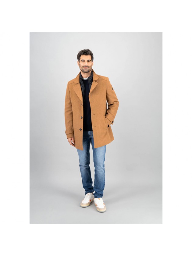 FYNCH HATTON COAT CAMEL