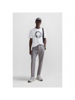 BOSS ΜΠΛΟΥΖΑ ΜΕ ΣΤΑΜΠΑ ΛΕΥΚΗ