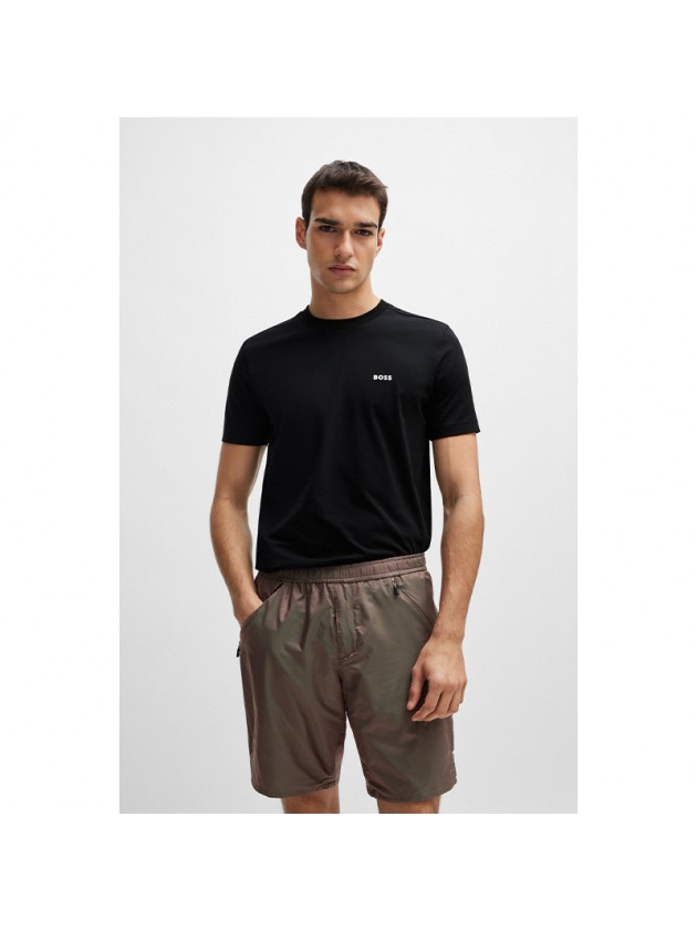 BOSS ΜΠΛΟΥΖΑ ΜΟΝΟΧΡΩΜΗ ΜΑΥΡΗ