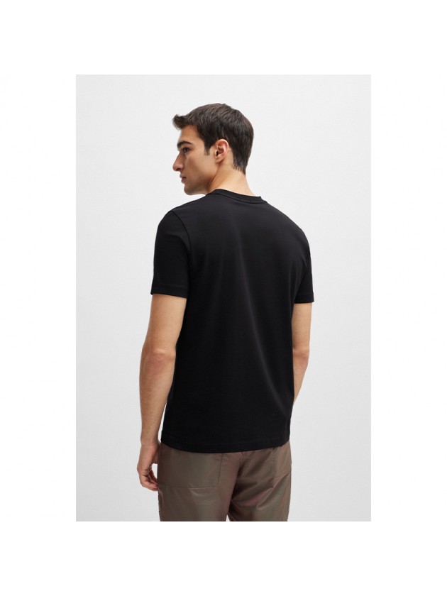 BOSS ΜΠΛΟΥΖΑ ΜΟΝΟΧΡΩΜΗ ΜΑΥΡΗ