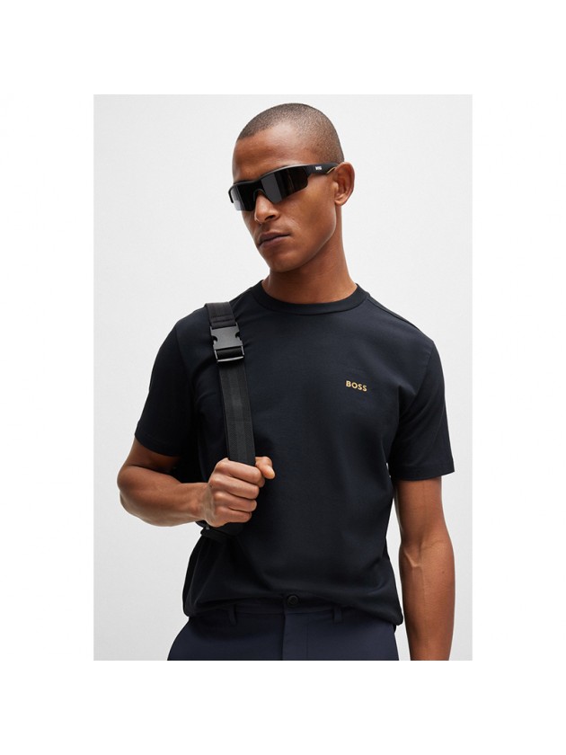 BOSS ΜΠΛΟΥΖΑ ΜΟΝΟΧΡΩΜΗ ΜΠΛΕ