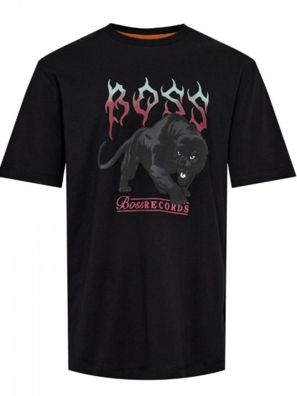 BOSS ΜΠΛΟΥΖΑ ΜΕ ΣΤΑΜΠΑ ΜΑΥΡΗ