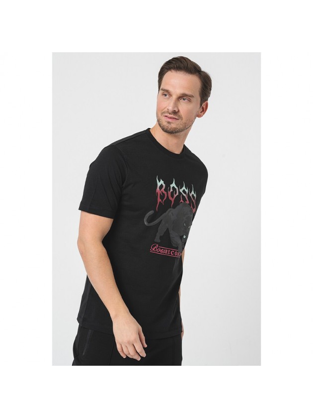 BOSS ΜΠΛΟΥΖΑ ΜΕ ΣΤΑΜΠΑ ΜΑΥΡΗ