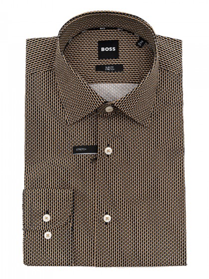 BOSS ΠΟΥΚΑΜΙΣΟ ΣΧΕΔΙΑΣΤΟ ΜΠΕΖ