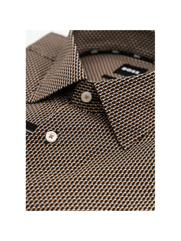 BOSS ΠΟΥΚΑΜΙΣΟ ΣΧΕΔΙΑΣΤΟ ΜΠΕΖ