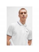 BOSS ΜΠΛΟΥΖΑ ΠΟΛΟ PADDY ΛΕΥΚΟ