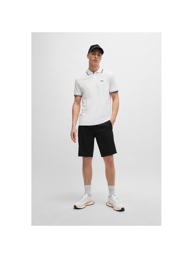 BOSS ΜΠΛΟΥΖΑ ΠΟΛΟ PADDY ΛΕΥΚΟ