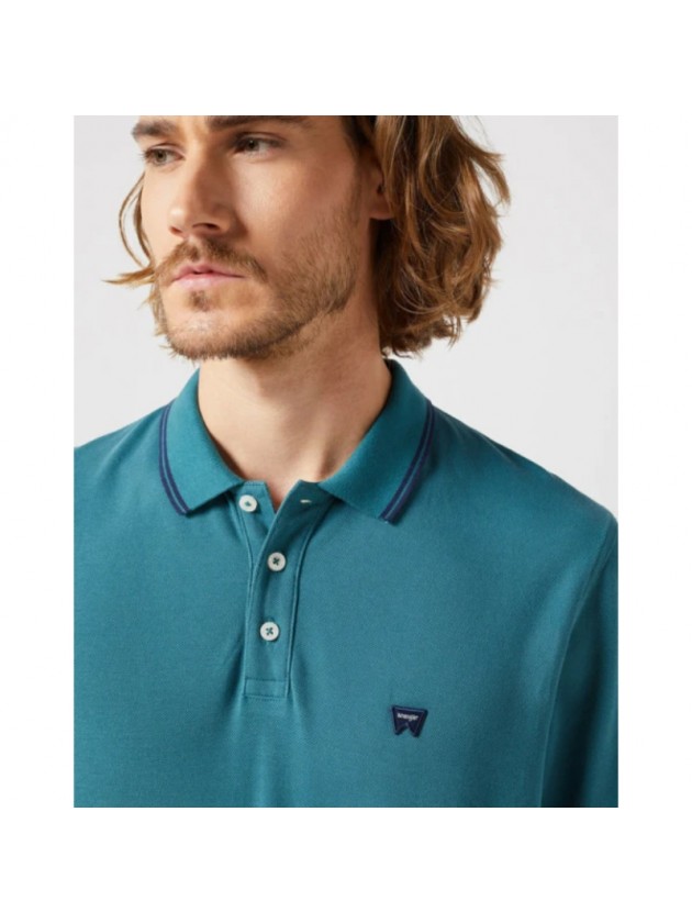 WRANGLER ΜΠΛΟΥΖΑ ΠΟΛΟ ΠΕΤΡΟΛ