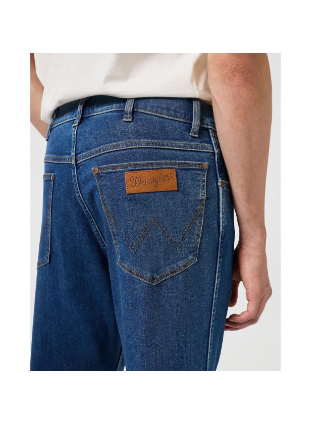 WRANGLER ΠΑΝΤΕΛΟΝΙ JEAN RIVER  ΜΠΛΕ