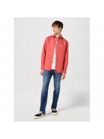 WRANGLER ΠΟΥΚΑΜΙΣΟ ΜΟΝΟΧΡΩΜΟ ΡΟΔΙ