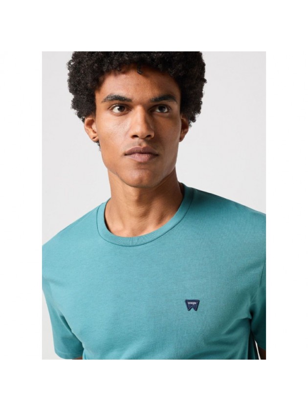 WRANGLER ΜΠΛΟΥΖΑ ΜΕ ΣΤΑΜΠΑ ΠΕΤΡΟΛ