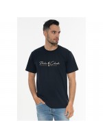 ORIGIN ΜΠΛΟΥΖΑ  ΜΠΛΟΥΖΑ ΣΤΑΜΠΑ ΜΠΛΕ plus size