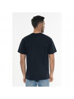 ORIGIN ΜΠΛΟΥΖΑ  ΜΠΛΟΥΖΑ ΣΤΑΜΠΑ ΜΠΛΕ plus size