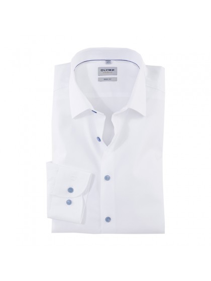 OLYMP ΠΟΥΚΑΜΙΣΟ ΜΟΝΟΧΡΩΜΟ ΛΕΥΚΟ