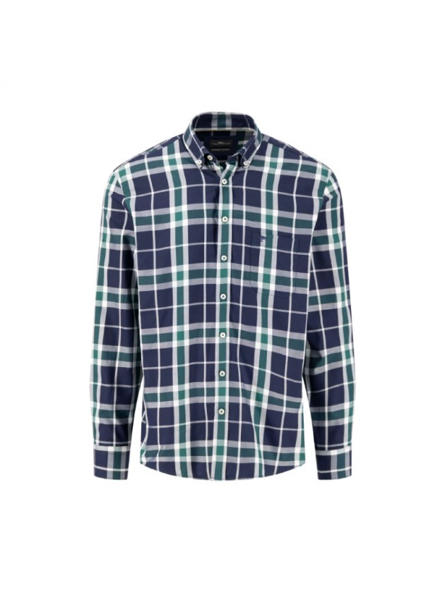 FYNCH HATTON SHIRT LIGHT BLUE