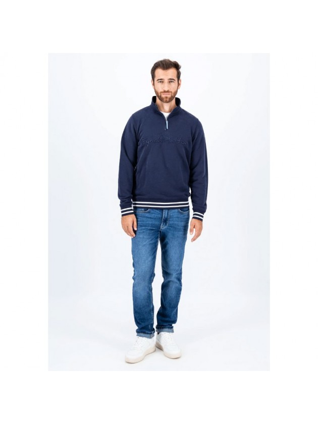 FYNCH HATTON ΦΟΥΤΕΡ ZIP ΑΝΑΓΛΥΦΟ NAVY