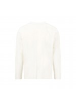 FYNCH HATTON ΜΠΛΟΥΖΑ ΜΑΚΡΥ ΜΑΝΙΚΙ OFF WHITE