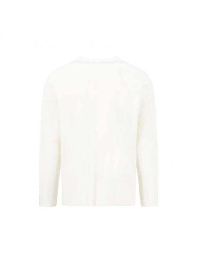 FYNCH HATTON ΜΠΛΟΥΖΑ ΜΑΚΡΥ ΜΑΝΙΚΙ OFF WHITE