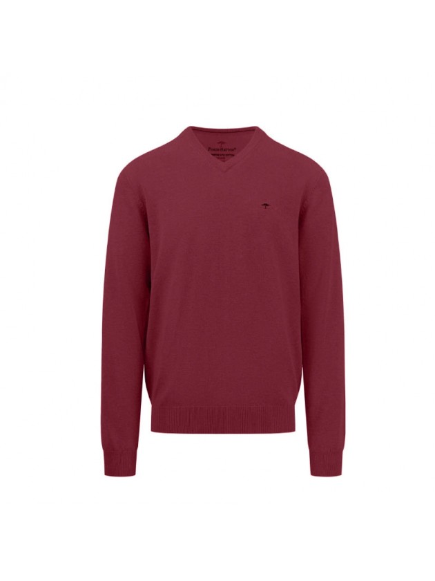 FYNCH HATTON ΠΛΕΚΤΟ ΜΟΝΟΧΡΩΜΟ ΒΕ  ΜΠΟΡΝΤΩ