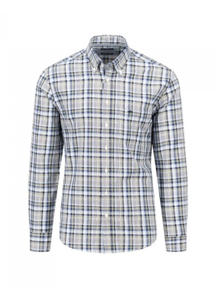 FYNCH HATTON SHIRT LIGHT BLUE