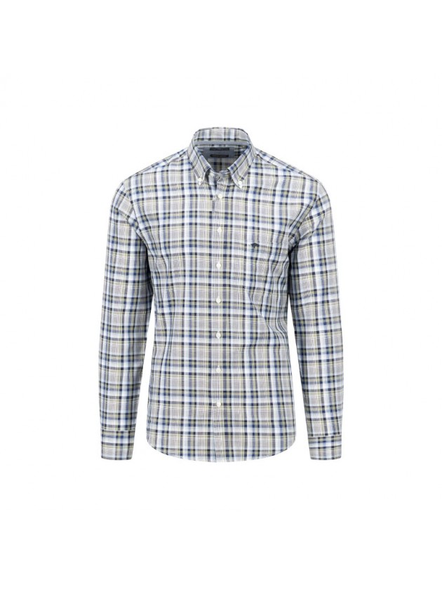 FYNCH HATTON SHIRT LIGHT BLUE