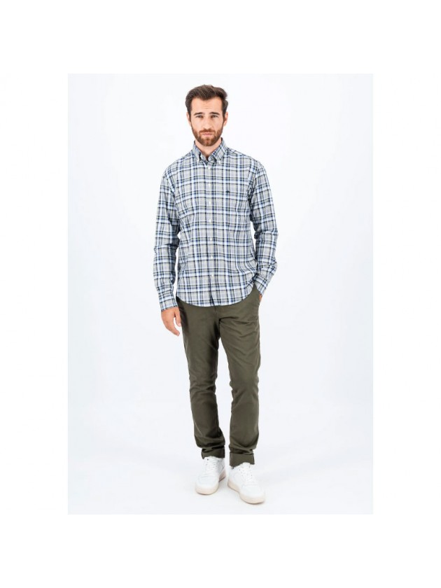 FYNCH HATTON SHIRT LIGHT BLUE