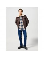 WRANGLER ΠΟΥΚΑΜΙΣΟ ΚΑΡΩ ΜΠΛΕ