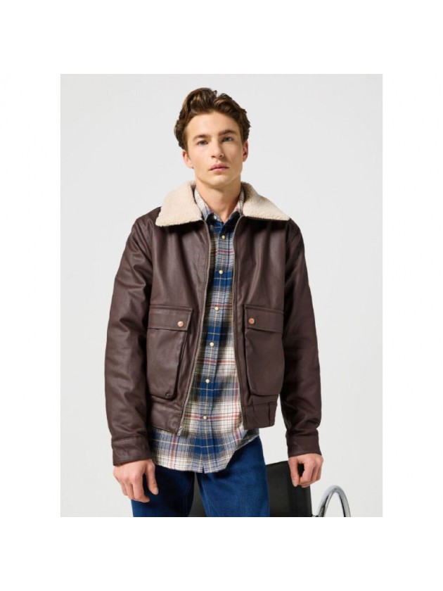 WRANGLER ΠΟΥΚΑΜΙΣΟ ΚΑΡΩ ΜΠΛΕ