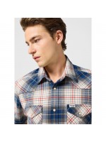 WRANGLER ΠΟΥΚΑΜΙΣΟ ΚΑΡΩ ΜΠΛΕ