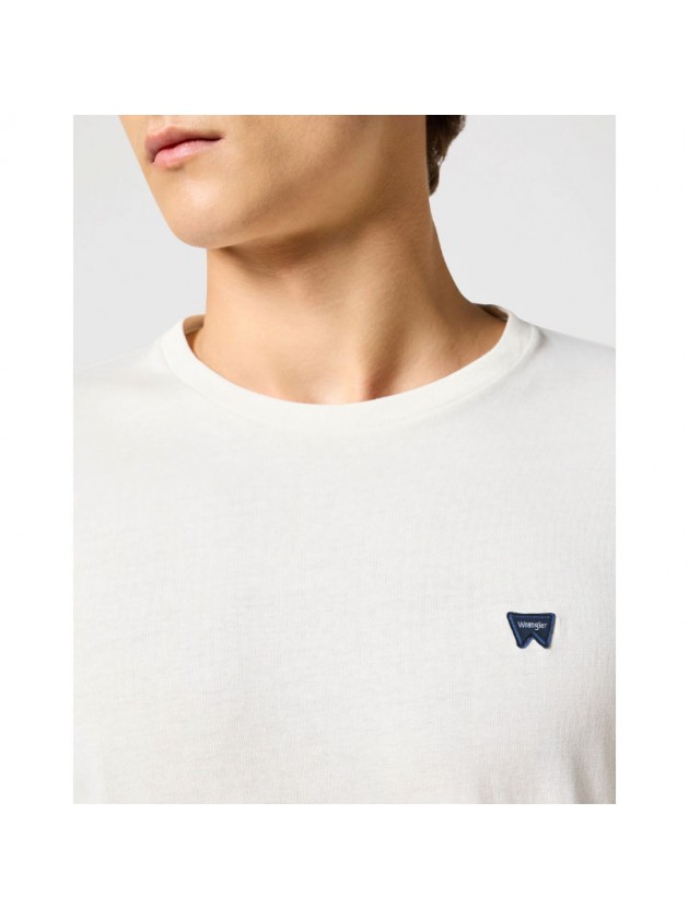 WRANGLER ΜΠΛΟΥΖΑ ΜΕ ΣΤΑΜΠΑ ΛΕΥΚΗ