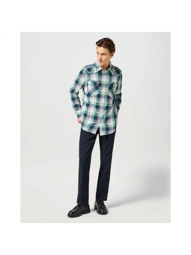 WRANGLER ΠΑΝΤΕΛΟΝΙ JEAN GREENSBORO ΜΠΛΕ