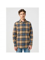 WRANGLER SHIRT JEAN BLUE