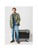 WRANGLER SHIRT JEAN BLUE