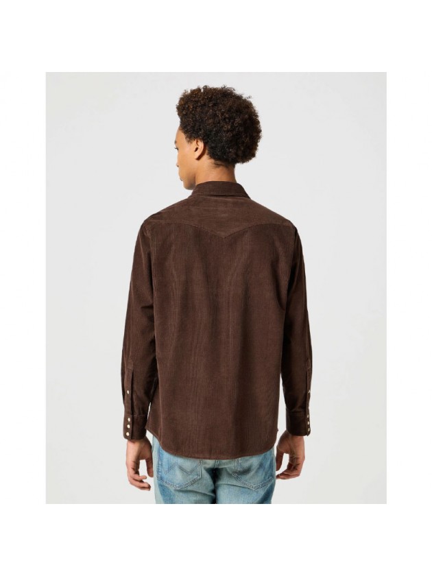WRANGLER ΠΟΥΚΑΜΙΣΟ ΚΟΤΛΕ ΚΑΦΕ