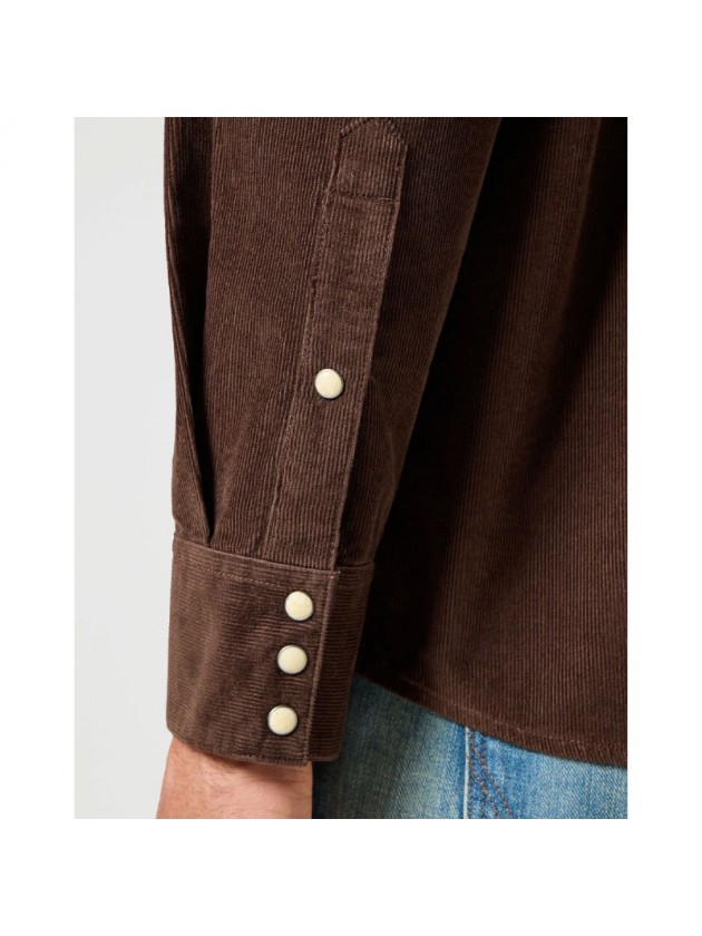 WRANGLER ΠΟΥΚΑΜΙΣΟ ΚΟΤΛΕ ΚΑΦΕ