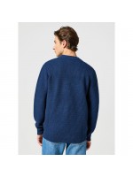 WRANGLER ΖΑΚΕΤΑ ΠΛΕΚΤΗ ΜΕ ΚΟΥΜΠΙΑ NAVY