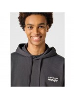 WRANGLER ΦΟΥΤΕΡ ΜΕ ΚΟΥΚΟΥΛΑ ΜΑΥΡΟ