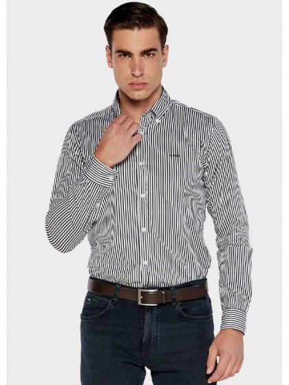 BOSS ΠΟΥΚΑΜΙΣΟ ΣΧΕΔΙΑΣΤΟ ΡΙΓΕ ΜΠΛΕ