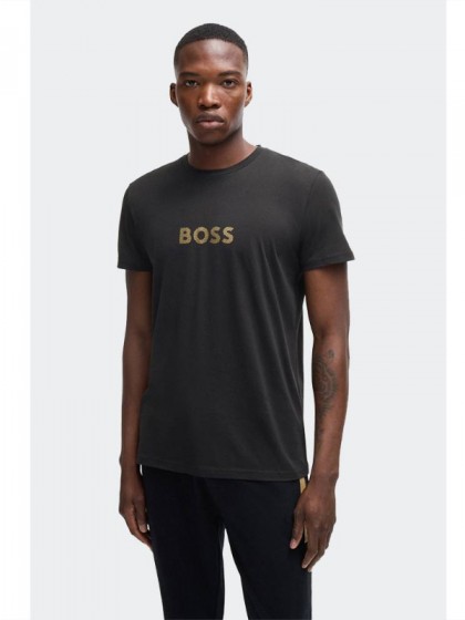 BOSS ΜΠΛΟΥΖΑ ΜΕ ΣΤΑΜΠΑ ΜΑΥΡΗ