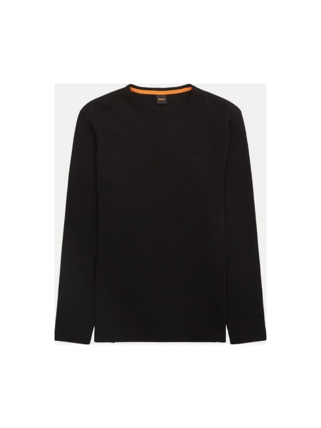 BOSS T-SHIRT ΜΑΥΡΗ