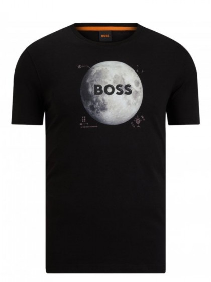 BOSS ΜΠΛΟΥΖΑ ΜΕ ΣΤΑΜΠΑ ΜΑΥΡΗ