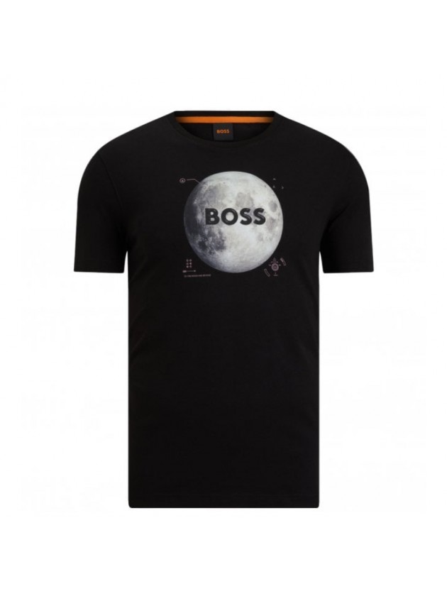 BOSS ΜΠΛΟΥΖΑ ΜΕ ΣΤΑΜΠΑ ΜΑΥΡΗ